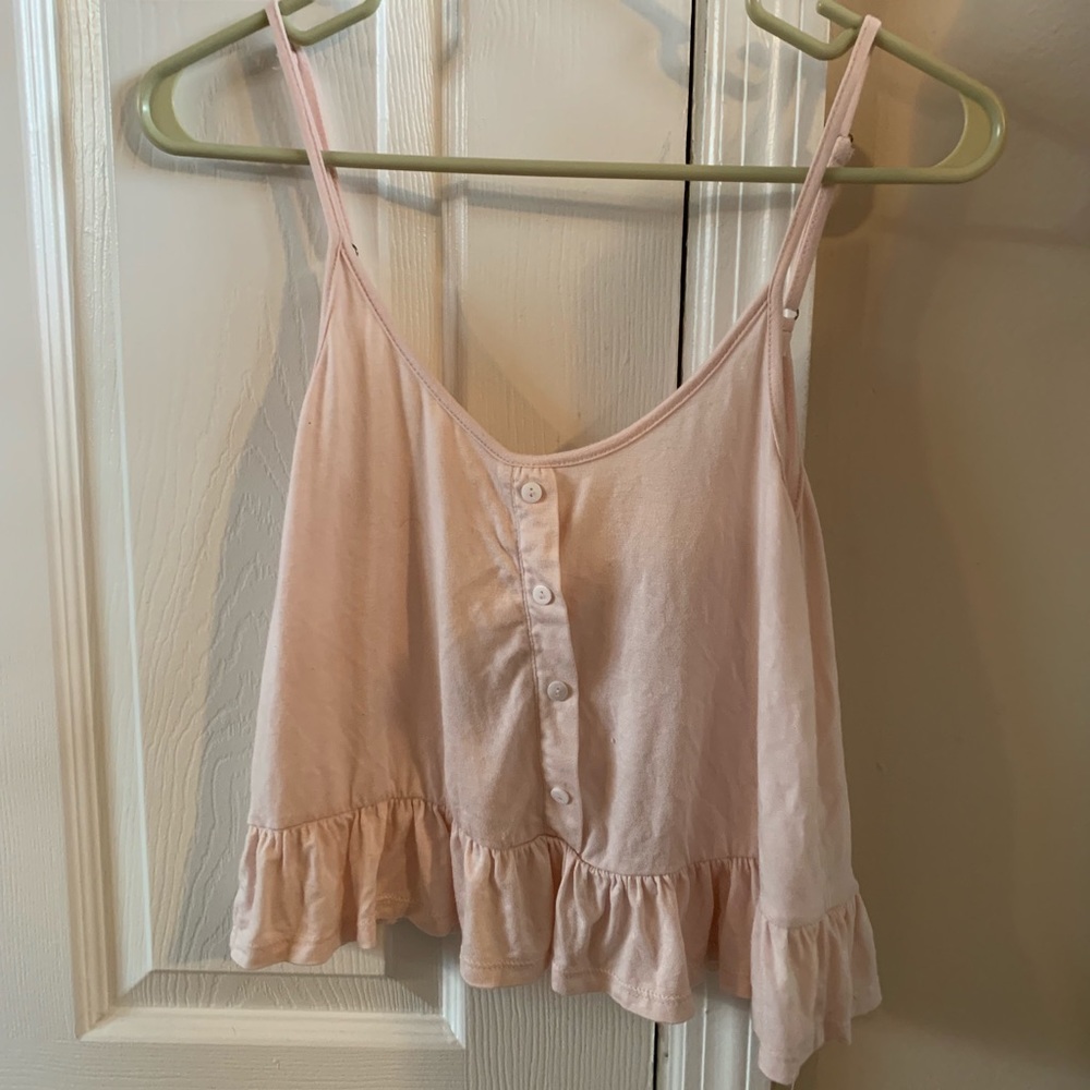 Tillys light pink tank top